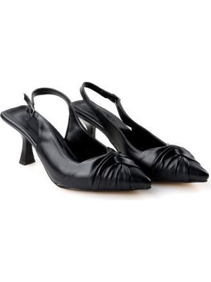 Papuçcity La Pia 02508 7 cm Topuklu Kadın Stiletto Ayakkabı