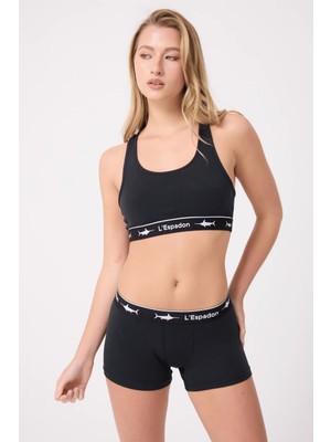 L'Espadon RACER CROP TOP™ Racer Back Crop Top-2'li Avantaj Paketi