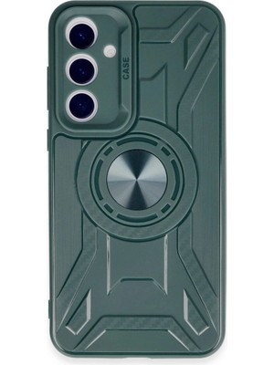 Colezium Galaxy A05S Kılıf Lincoln  - Koyu Yeşil