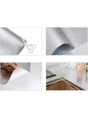 Artcrelier 5 Metre Alüminyum Folyo Yapışkanlı Mutfak Koruyucu