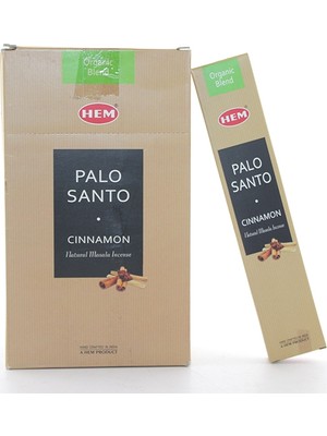 Artcrelier Hem Organic Blend Series Palo Santo Cinnamon Masala Aromalı Çubuk Tütsü