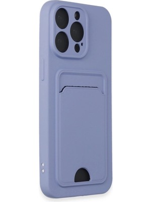 Colezium Iphone 14 Pro Max Kılıf Kelvin Kartvizitli  - Lila