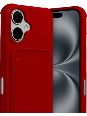 Colezium Iphone 17 Kelvin Kartvizitli  - Kırmızı