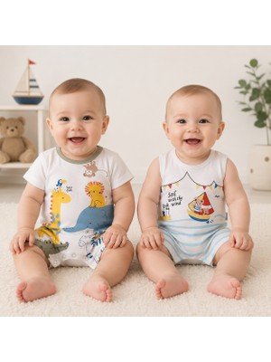 Ozz Baby  Yeni Doğan  Bebek Tulum  (3 Ay /6 Ay /9 Ay )