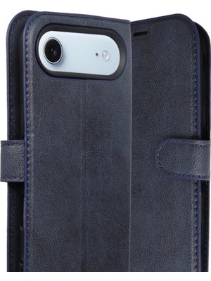 Colezium Iphone 17 Air Trend S Plus Kapaklı Kılıf - Lacivert