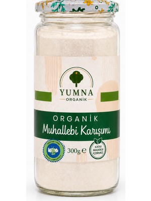Yumna Organik Organik Sertifikalı Muhallebi Karışımı 300GR.