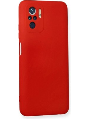 Colezium Note 10 Kılıf Nano Içi Kadife  - Kırmızı