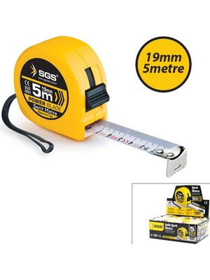 Go İthalat 12 Adet 5mt x 19MT Stoplu Şerit Metre (3791)