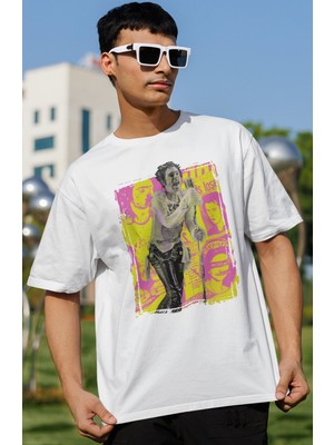 Sevbano Sex Pistols Rock Metal Müzik Grubu Baskılı Unisex Oversize Tişört