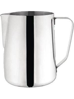Uravas Store Epinox SS304 Paslanmaz Çelik Süt ve Kahve Potu, Pitcher Sütlük, Süt Köpürtücü, Köpürtme Kabı, 350 M