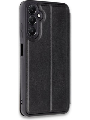 Colezium Galaxy A25 5g Kılıf Flip Cover - Siyah