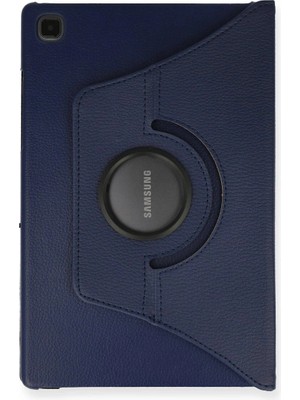 Colezium Galaxy T500 Tab A7 10.4 Kılıf 360 Tablet Deri Kılıf - Lacivert