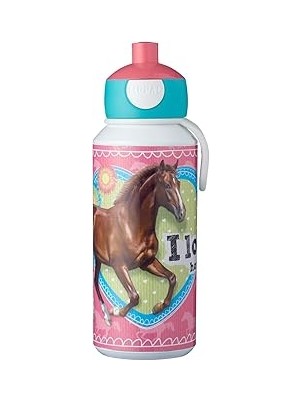 Uravas Store Mepal Su Şişesi 400 Ml, At Desenli