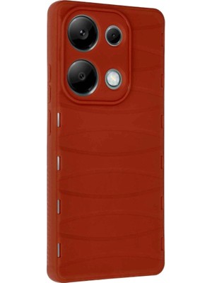 Colezium Note 13 Pro 4g Kılıf Bibercas  Kapak - Kırmızı