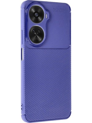 Colezium Huawei Nova 12 Se Kılıf Auto Fus Karbon Kapak - Lacivert