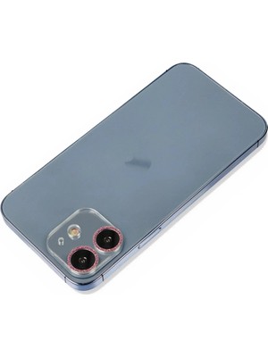 Durukar®  iPhone 12 Shine Kamera Lens Koruma Cam - Pembe