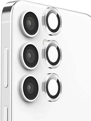 Durukar®  Samsung Galaxy A16 5g Raze Metal Kamera Lens - Gümüş