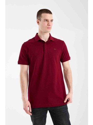 Lacoste Polo Paris Regular Fit Bordo
