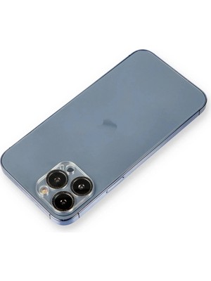 Durukar®  iPhone 12 Pro Shine Kamera Lens Koruma Cam - Siyah