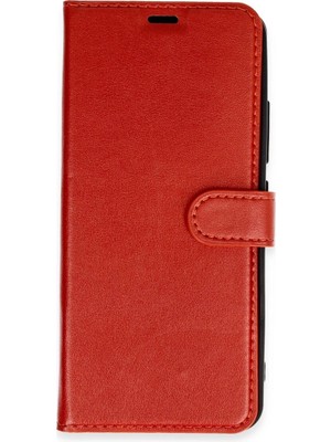 Colezium Vivo Y27 Kılıf Trend S Plus Kapaklı Kılıf - Kırmızı