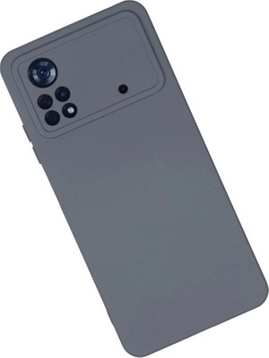 Colezium Po X4 Pro 5g Kılıf Nano Içi Kadife  - Gri