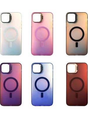 Colezium Iphone 16 Plus Kılıf Pra Magsafe Standlı Kapak - Siyah