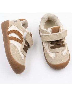 Mcdark Çocuk Unisex Ilk Adım Sneaker Ayakkabı-Bej