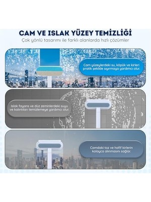 SDT Group Mobilyalar Için Evcil Hayvan Tüyü Temizleyici - Kedi ve Köpek Için 4'ü 1 Arada Tüy Toplama Fırçası - Yeniden Kullanılabilir - Halı, Giysi, Yatak, Araba, Cam ve Uyumlu
