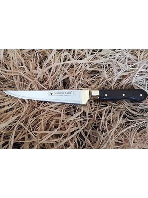 EstoreBox Sürmene Cumhur Çelik 61021 Sivri Kasap Kurban Bıçağı, 17 Cm, Venge Sap