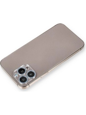 Durukar®  iPhone 12 Pro Shine Kamera Lens Koruma Cam - Sierra Blue