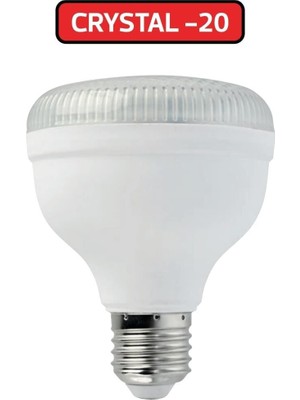 Horoz Crystal-20 20 Watt LED Ampul E27 Duy Beyaz