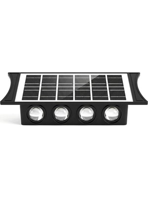 Panther PT-2930 Solar Karanlık ve Hareket Sensörlü LED Duvar Lambası