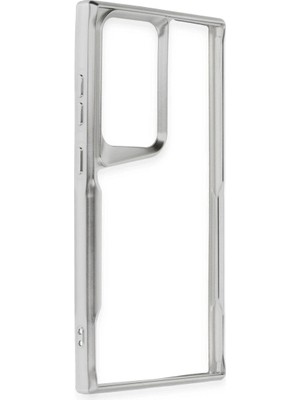 Colezium Galaxy S25 Ultra Kılıf Boyi  Kapak - Gümüş
