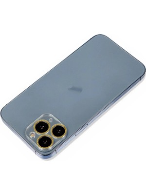 Durukar®  iPhone 11 Pro Shine Kamera Lens Koruma Cam - Gold