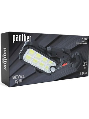 Panther PT-2994 Güneş Panelli Sensörlü Sokak Lambası