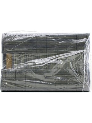 Go İthalat Gri Yuvarlak 35X50CM Bambu Ahşap Kirli Çamaşır Sepeti Seyyar Kapaklı Kumaş Çantalı Ip Kulplu (5468)