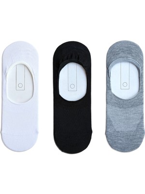 QUALITY WALKING Monochrome Series Babet Çorap 3'lü Set