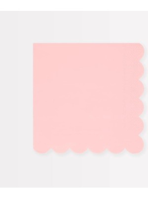 SDT Group - Candy Pink Large Napkins - Pamuk Şekeri Pembesi Peçeteler (L) (X16)