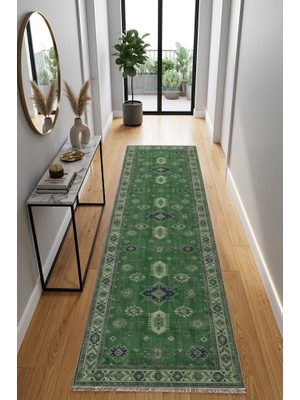 Cos.kim Yolluk Halı Kaymaz Taban Yıkanabilir Leke Tutmaz Kilim Özel Ölçü Koridor Halısı 3025