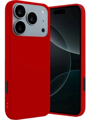 Durukar®   iPhone 17 Pro First Silikon - Kırmızı