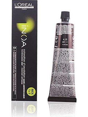 SDT Group L'oreal Professionnel Paris Inoa Saç Boyası 4.15 Kahve Küllü Akaju 60 ml