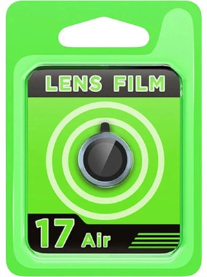 Durukar®   iPhone 17 Air Raze Metal Kamera Lens - Mavi