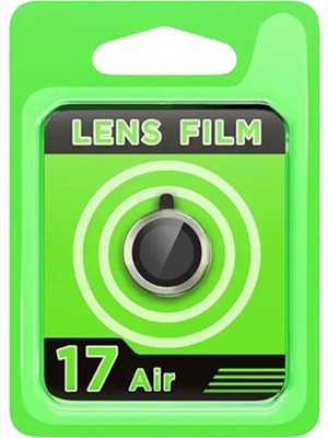 Durukar®   iPhone 17 Air Raze Metal Kamera Lens - Gold