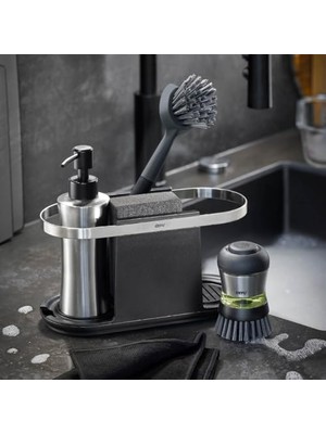 SDT Group Smartline Lavabo Düzenleyici, Siyah, 50,4 x 3,6 x 3,5 cm
