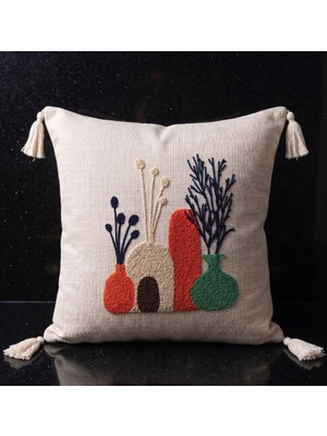 Özel Tasarım Dekoratif Kırlent Kılıfı (43X43 Cm) – 1 Adet