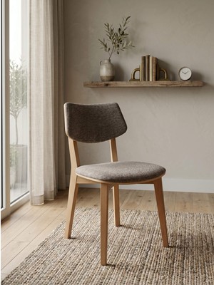 Kleinhaus Furniture Belis Ahşap Yemek Sandalyesi
