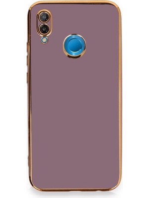 Mudanis Huawei P20 Lite Kılıf Volet Silikon - Mor