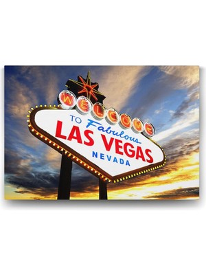 SDT Group Las Vegas Tabela Tablosu - 75X50CM