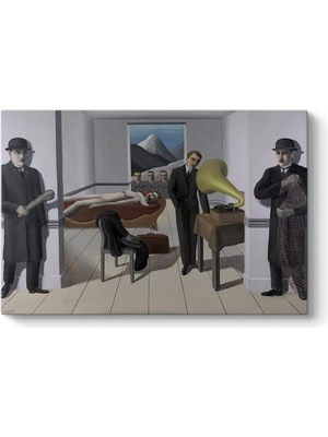 SDT Group Rene Magritte - The Menaced Assassin Tablosu 45 x 30