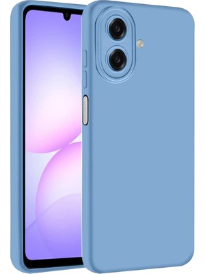 Durukar®  Samsung Galaxy A07 4g First Silikon - Mavi